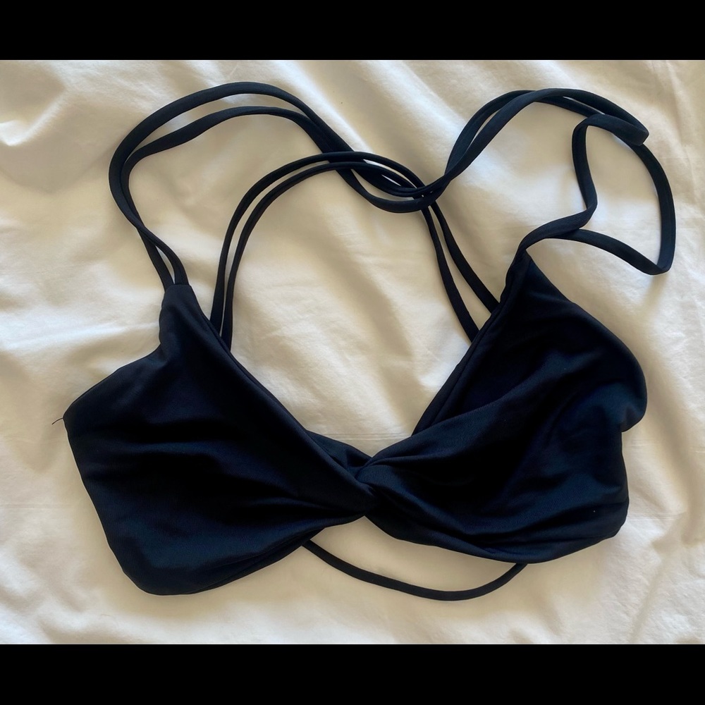 L*Space black bikini top Small